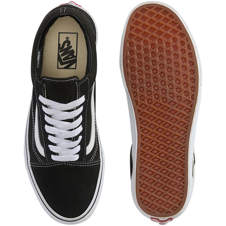 2026 Vans Old Skool Shoes VN000D3H - Black / White
